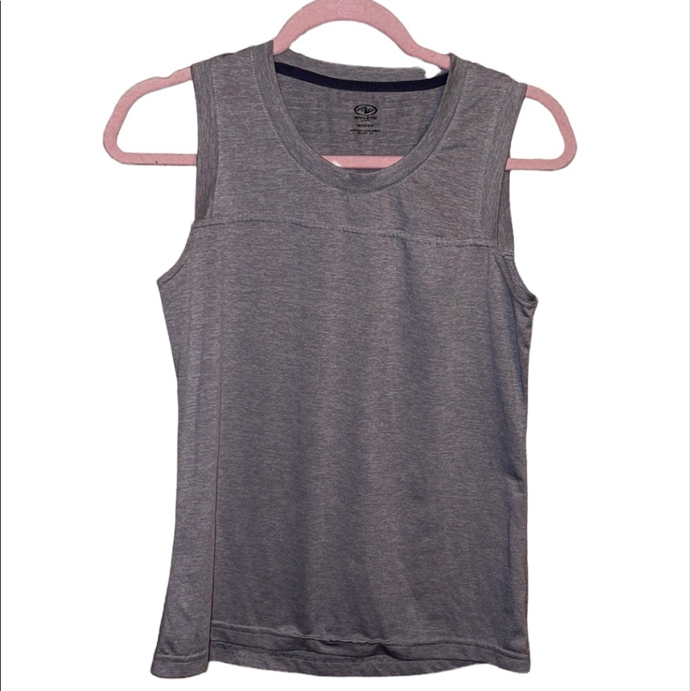 Athletic Gray Sport Blouse